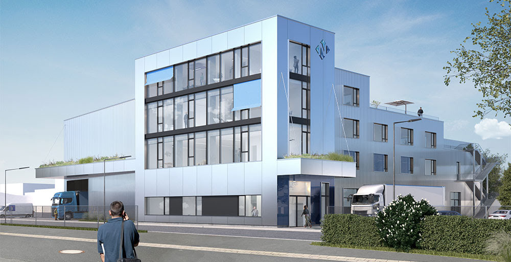 Produktionsgebäude der „Cooling Company“